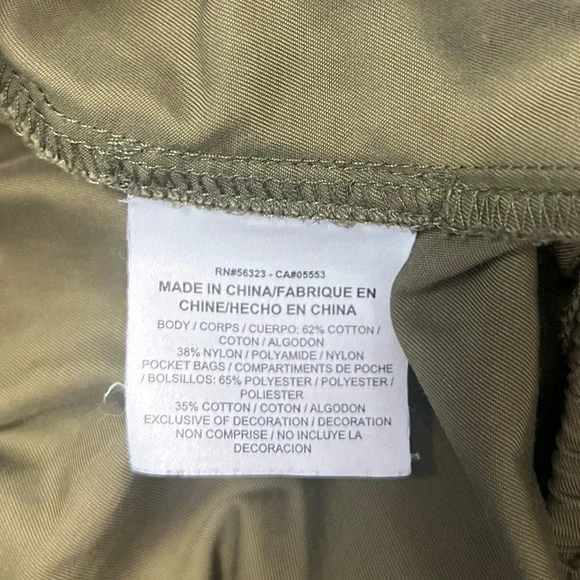 Nike Track Tapered Joggers Athletic Pant Olive Green Size Large - Picture 7 of 8